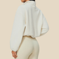 Wholesale Women's Activewear Fleece-Lined Stand-Collar Half-Zip Sweatshirt