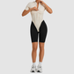 Wholesale Color blocked short sleeve backless | Wonderxfans bulk activewear