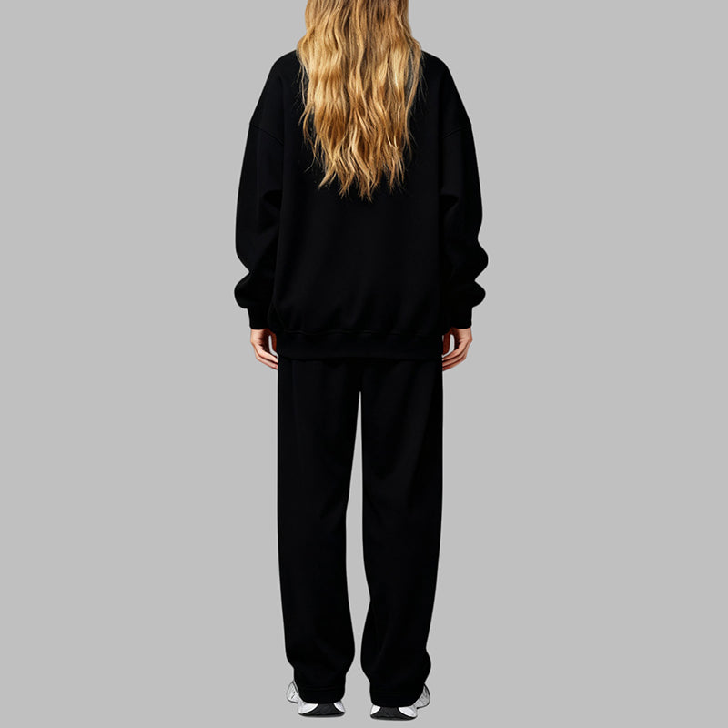 Wholesale Oversize Fleece Sweatshirt & Jogger | Wonderxfans bulk activewear