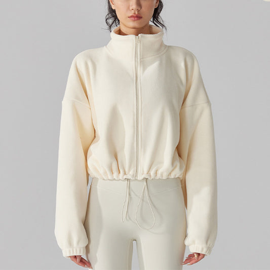 Wholesale Fleece Stand Collar And Full | Wonderxfans bulk activewear