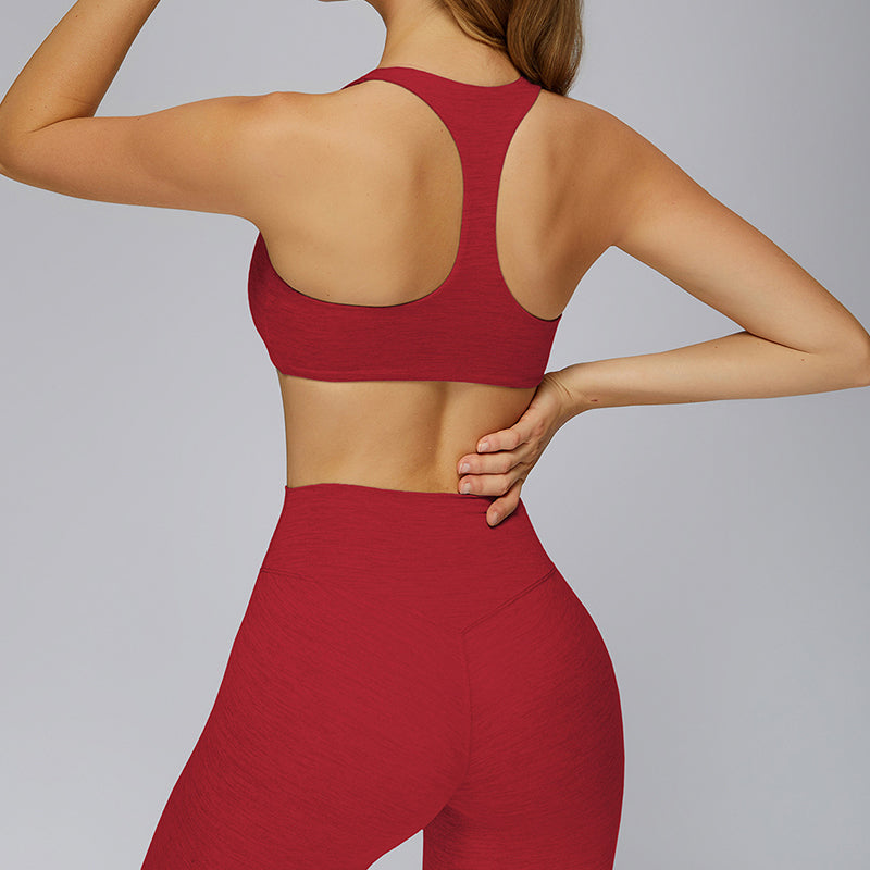 SPORTS BRA + HIGH WAIST LEGGINGS 2-PIECE SET