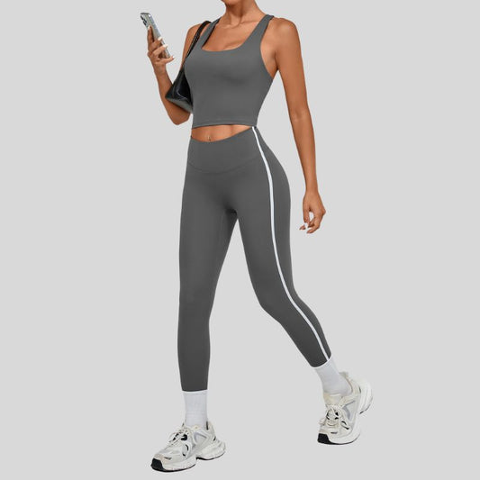 Wholesale womens high waisted yoga set | Wonderxfans bulk activewear