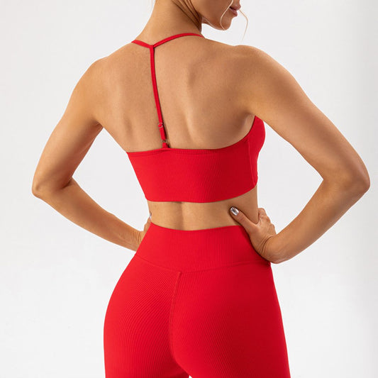Wholesale Solid color thin suspender sports | Wonderxfans bulk activewear