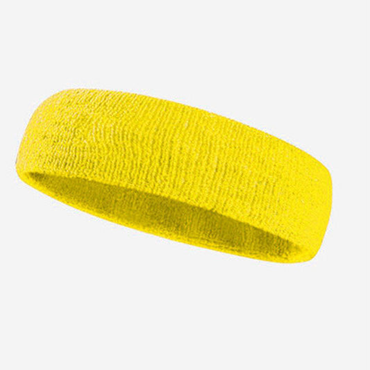 Wholesale Elastic sweat-absorbent terry sports headband | Wonderxfans bulk activewear