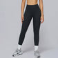 High-waisted quick-drying sports trousers