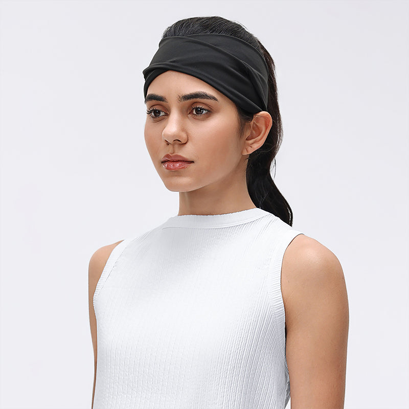 Wholesale high-elastic knotted headband