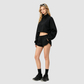 Wholesale RS Stand-Collar Half-Zip Top + Drawstring Shorts Set