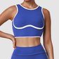 Wholesale color-blocked tank top and sports bras