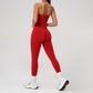 Wholesale Seamless Racerback Tank Top & High-Waist Leggings Set – Quick-Dry Yoga 2-Piece