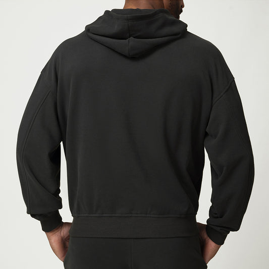 Wholesale Men's Hooded Long Sleeve Fitness | Wonderxfans bulk activewear