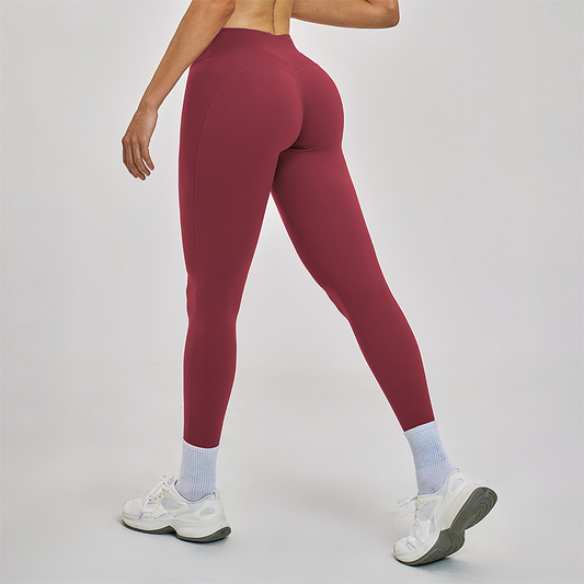 Wholesale High-Elastic High-Waisted Hip-Lifting Leggings