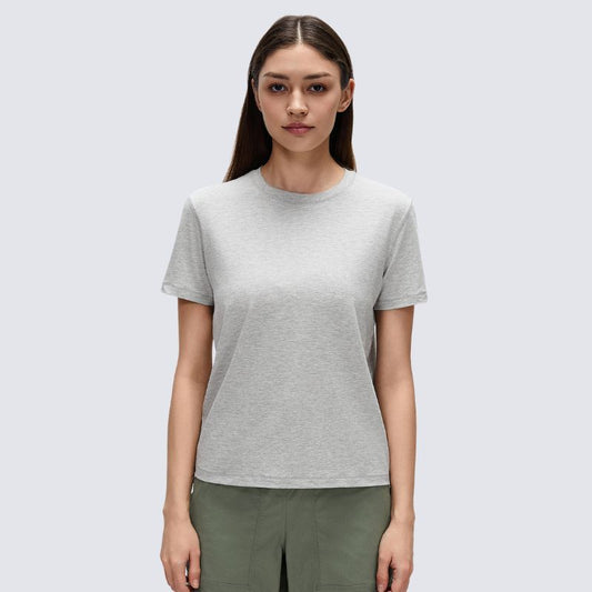 Wholesale yoga short sleeve tee quick | Wonderxfans bulk activewear