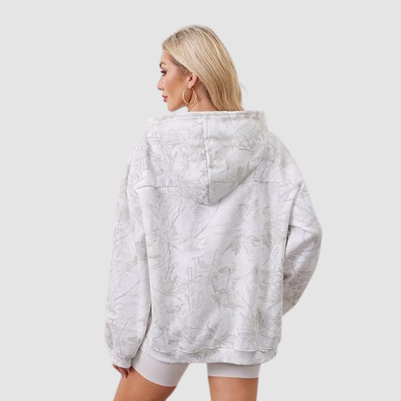 Wholesale plus size casual hooded sweatshirt