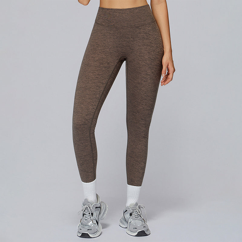 High-waisted quick-drying sports trousers