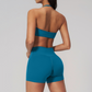 Wholesale Naked-Feel Seamless Sports Bra & High-Waist Leggings Set – Quick-Dry Yoga 2-Piece