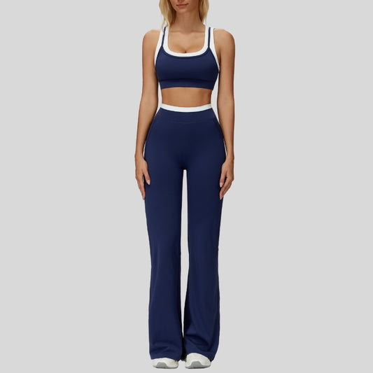 Wholesale Contrast color sports bra + | Wonderxfans bulk activewear