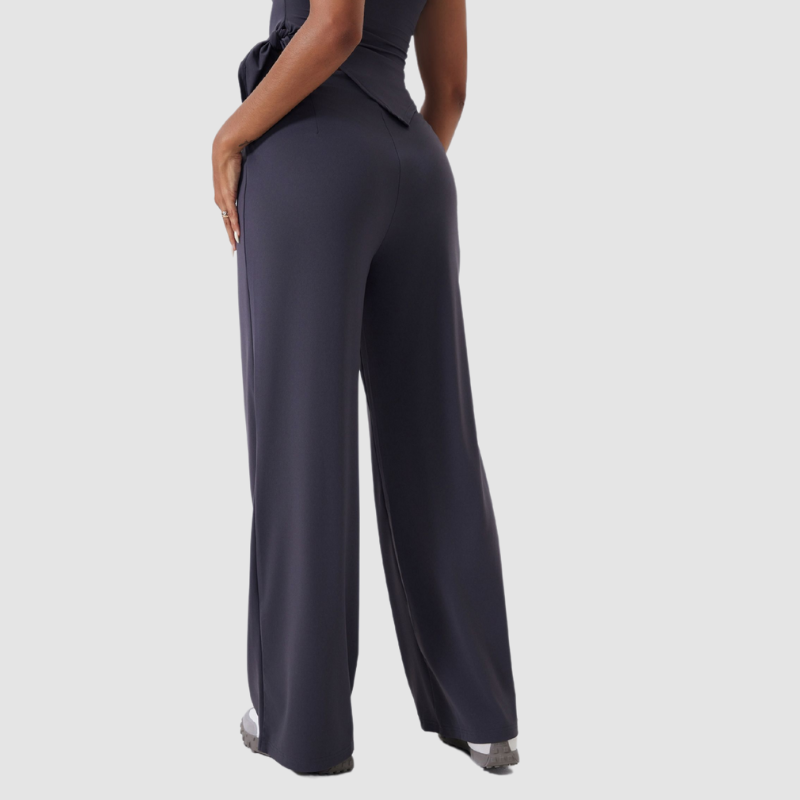 Wholesale High Waisted Straight Leg Yoga Pants