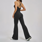 Wholesale Cross Back Tank Top+High Waist pant 2-piece Set