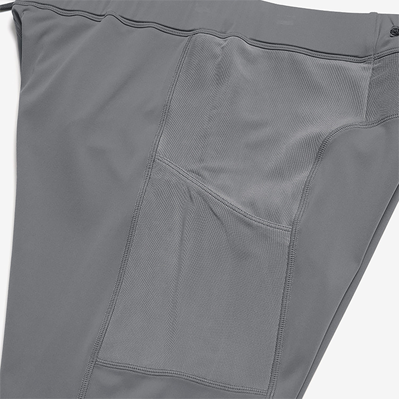 Wholesale Men's High-Waist Compression Shorts – Tummy Control Double-Layer Gym Shorts