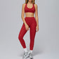 SPORTS BRA + HIGH WAIST LEGGINGS 2-PIECE SET