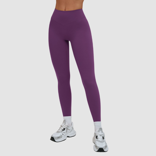 Wholesale High waisted elastic tight fitting hip lifting sports Leggings