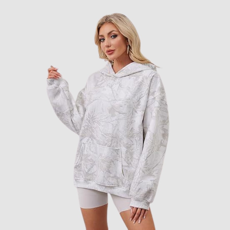 Wholesale plus size casual hooded sweatshirt