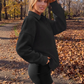 Wholesale Fleece Polo Pullover – Loose Long Sleeve Sweatshirt