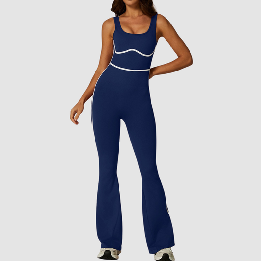 Wholesale women's color-block jumpsuits | Wonderxfans bulk activewear