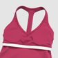 Wholesale solid color slimming training yoga set