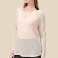 Women's Activewear Loose Breathable Cross-Strap Yoga Top