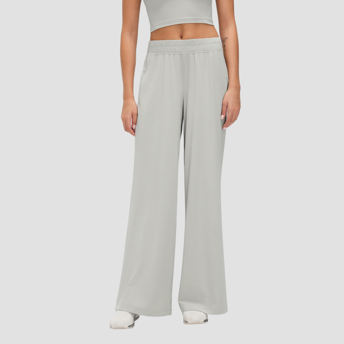 Wholesale Women's Skin-friendly and breathable Loose Straight-Leg Pants