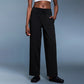 Buttery-soft fleece-lined relaxed straight-leg sweatpants