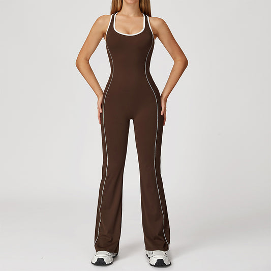 Wholesale Hollow back yoga suit hip-lifting | Wonderxfans bulk activewear