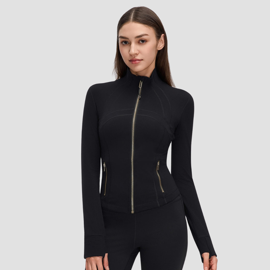 Wholesale Women's Stand-Collar Zip sports cycling Jacket