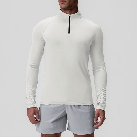 Wholesale Men's quick drying half zipper | Wonderxfans bulk activewear