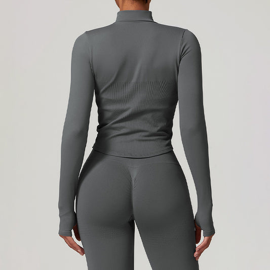 Wholesale Seamless Quick-Dry Long Sleeve Full | Wonderxfans bulk activewear
