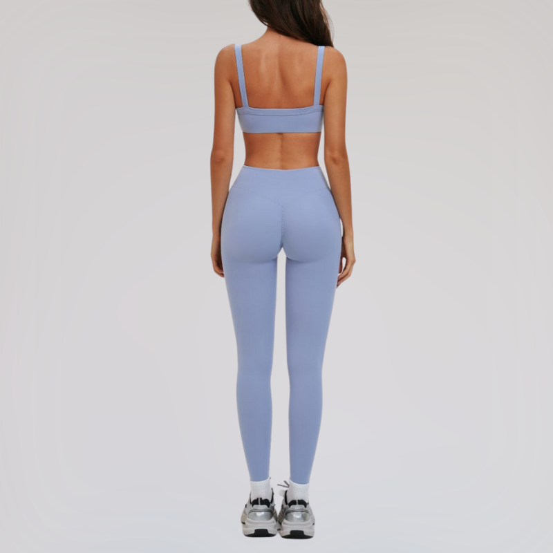 Wholesale spaghetti strap backless bra + leggings