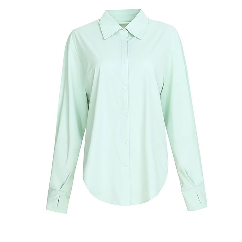 Wholesale UPF50+ Ice-Feel Sun Protection Cardigan – Lightweight Long Sleeve Yoga Cover-Up