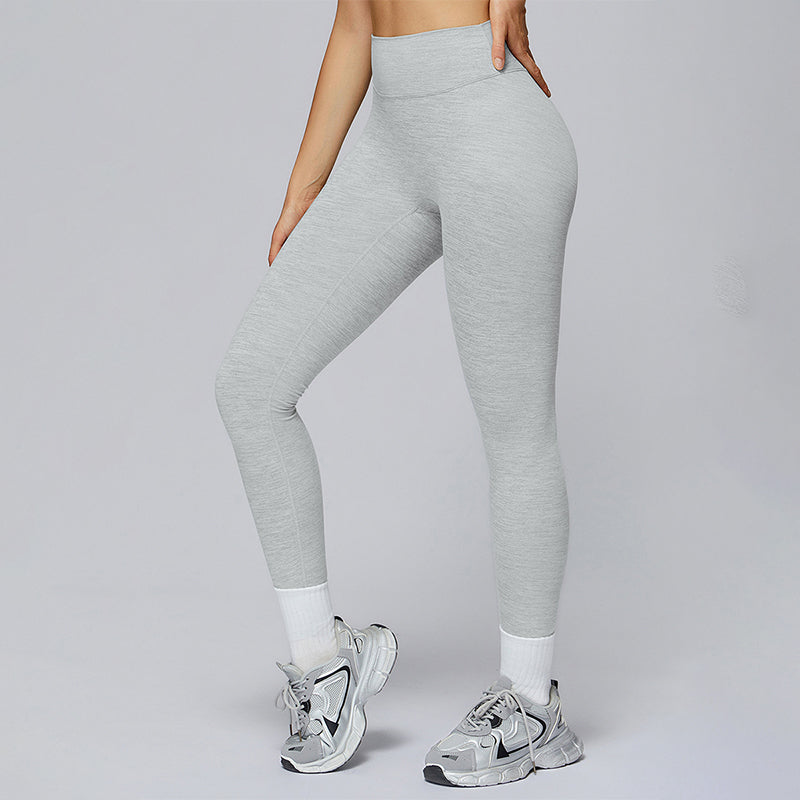 High-waisted quick-drying sports trousers