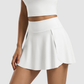 Wholesale anti-exposure fake two piece yoga skirt