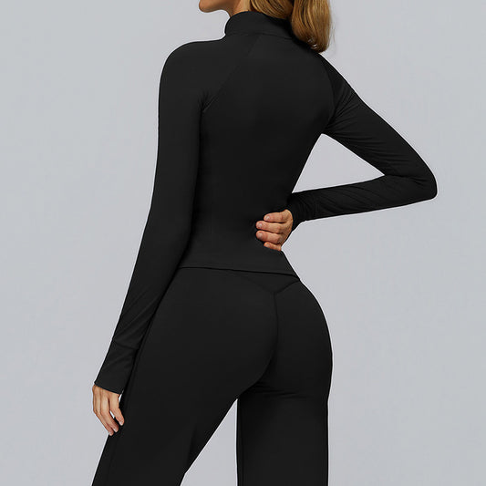 Wholesale Stand collar zipper jacket | Wonderxfans bulk activewear