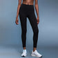 Fleece-lined thermal high-waist yoga leggings