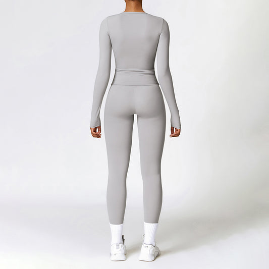 Wholesale Brush long sleeve sports top | Wonderxfans bulk activewear
