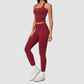 Wholesale Women's Nylon Spandex Pilates Set – Tank & Leggings