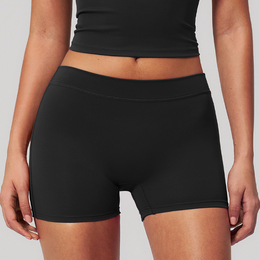 Wholesale Women's Low-Rise Booty Shorts – Scrunch Butt Yoga Gym Fitness Shorts
