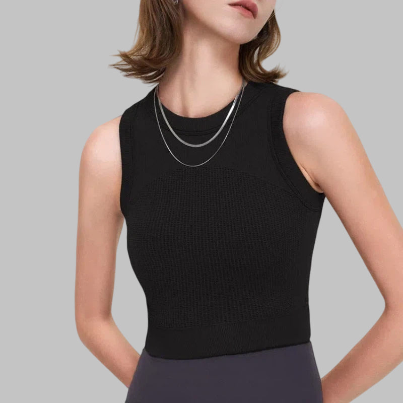 Seamless sports tank tops