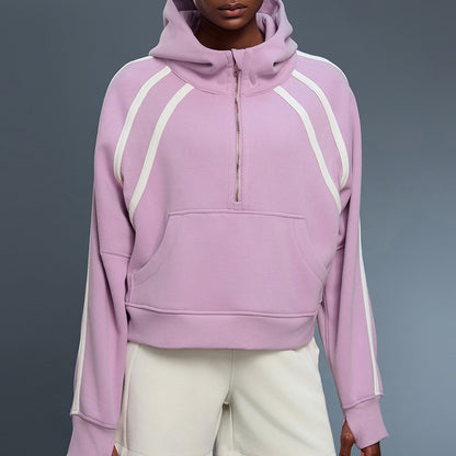 Fleece-Lined Hooded Sweatshirt