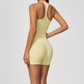 Wholesale 2-Piece Yoga Set – Camisole Vest & Shorts Fitness Outfit