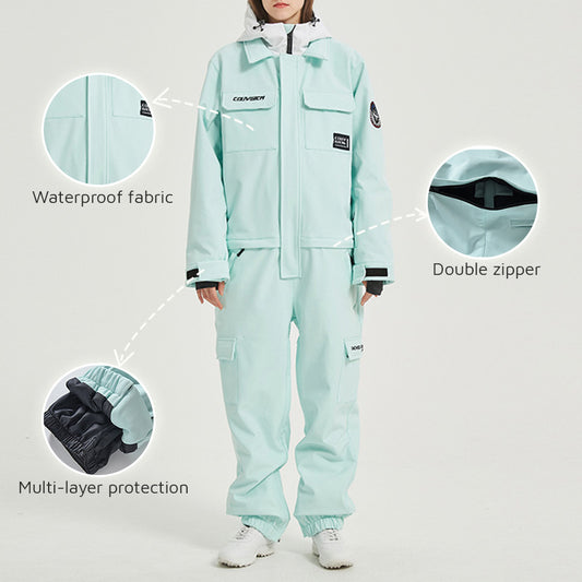 Wholesale Unisex All-in-One Ski Suit | Wonderxfans bulk activewear