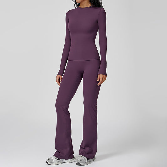 Wholesale round neck long sleeve top | Wonderxfans bulk activewear